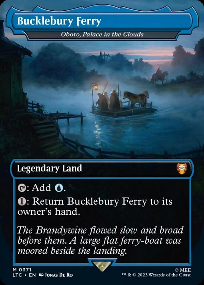 Bucklebury Ferry - Oboro, Palace in the Clouds [The Lord of the Rings: Tales of Middle-Earth Commander] Magic: The Gathering