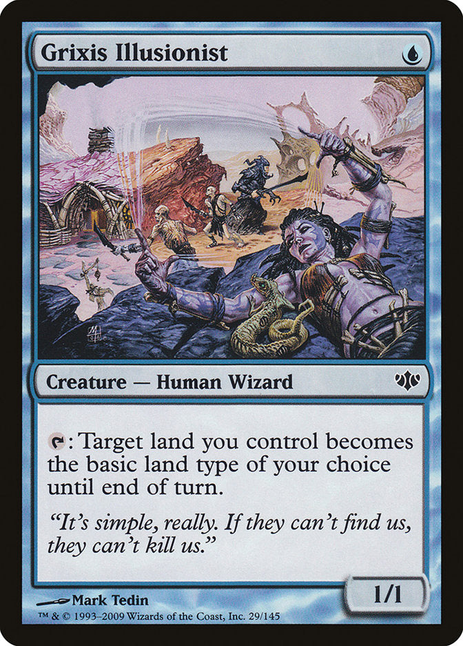 Grixis Illusionist [Conflux] Magic: The Gathering