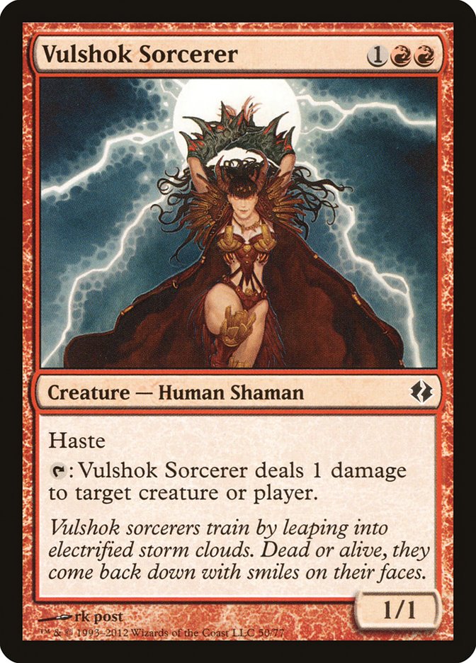 Vulshok Sorcerer [Duel Decks: Venser vs. Koth] Magic: The Gathering