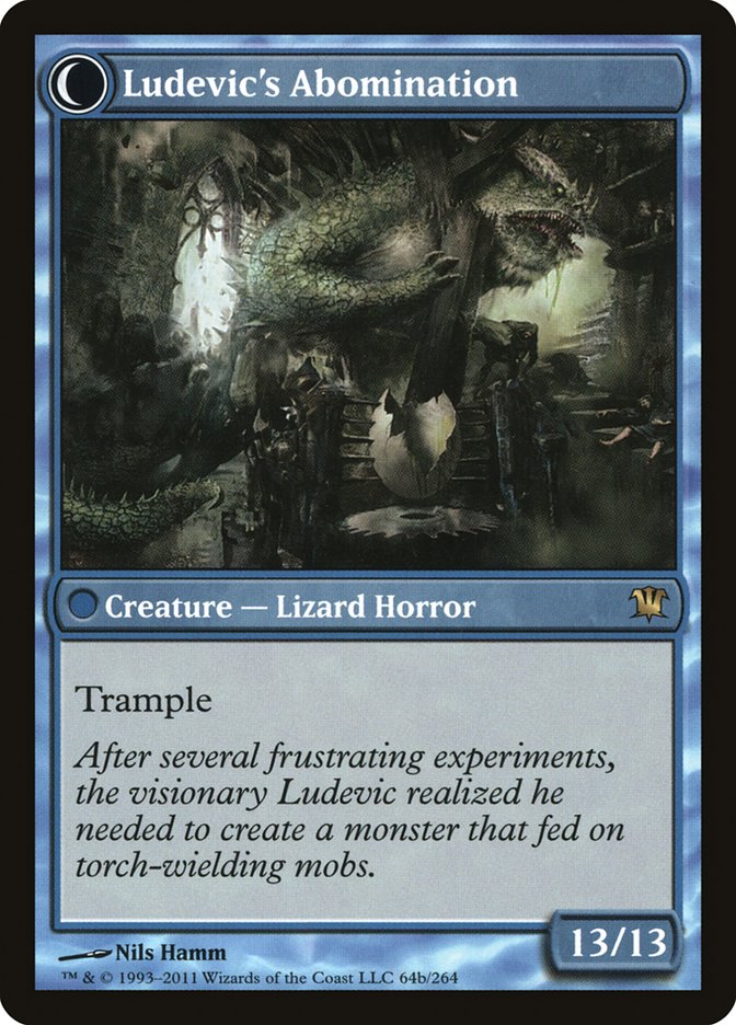 Ludevic's Test Subject // Ludevic's Abomination [Innistrad] Magic: The Gathering