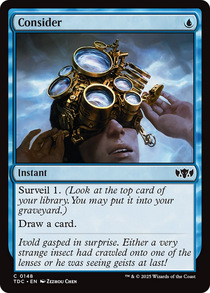 Consider [Tarkir: Dragonstorm Commander] Magic: The Gathering