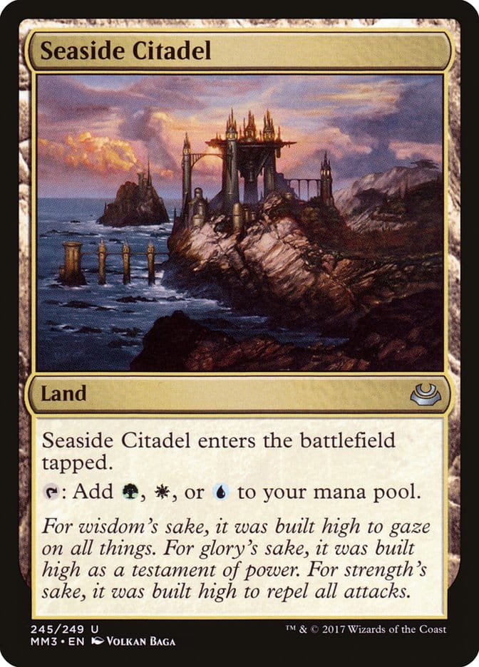 Seaside Citadel [Modern Masters 2017] Magic: The Gathering