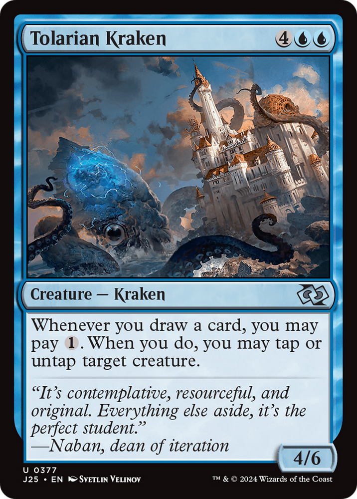 Tolarian Kraken [Foundations Jumpstart] Magic: The Gathering