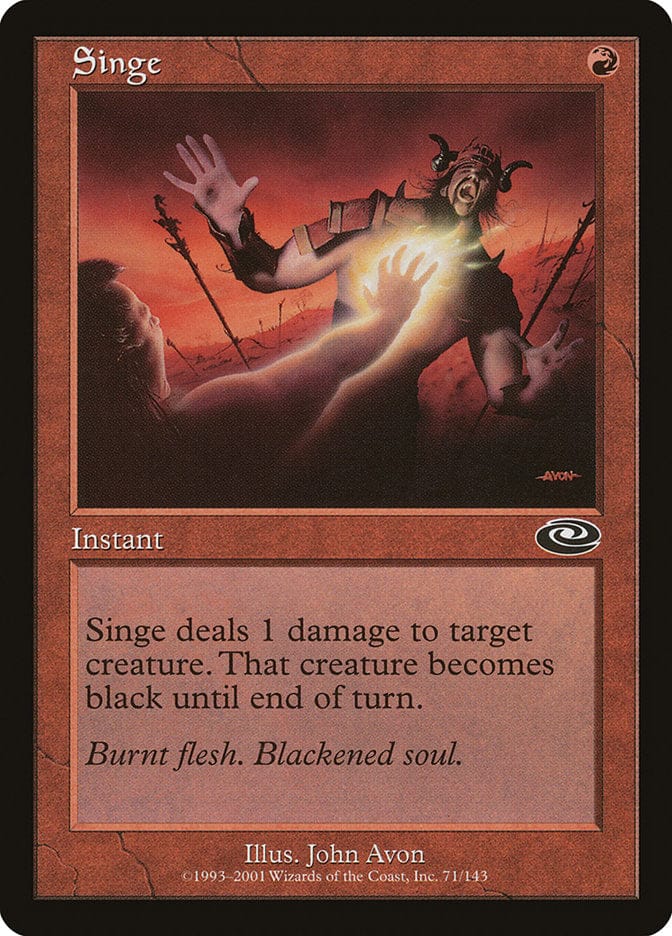 Singe [Planeshift] Magic: The Gathering