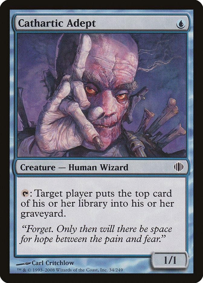 Cathartic Adept [Shards of Alara] Magic: The Gathering