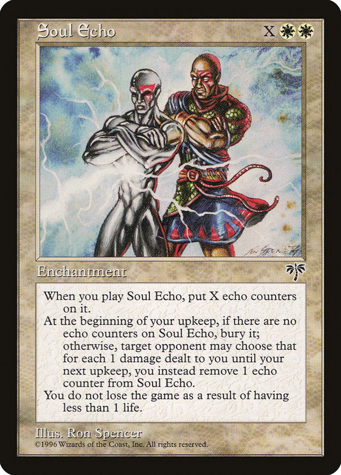 Soul Echo [Mirage] Magic: The Gathering
