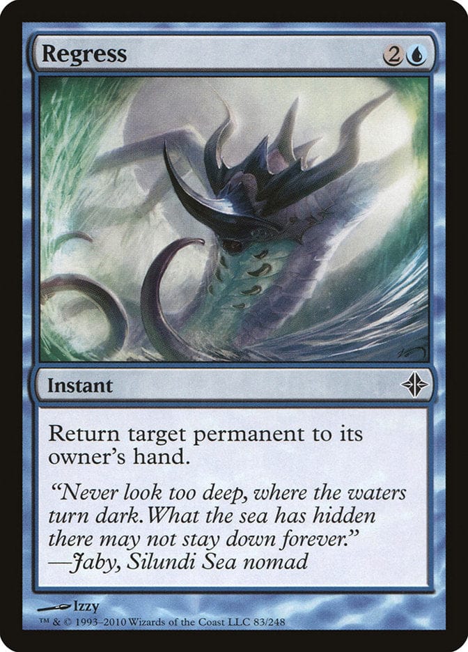 Regress [Rise of the Eldrazi] Magic: The Gathering