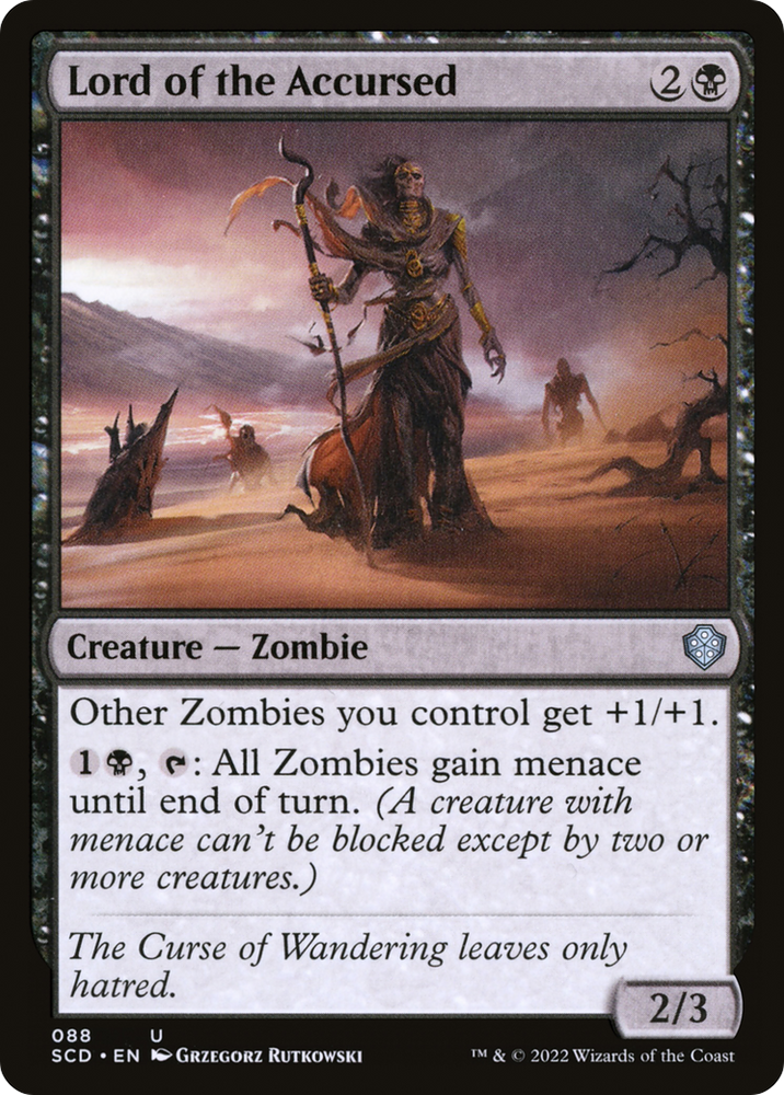 Lord of the Accursed [Starter Commander Decks] Magic: The Gathering