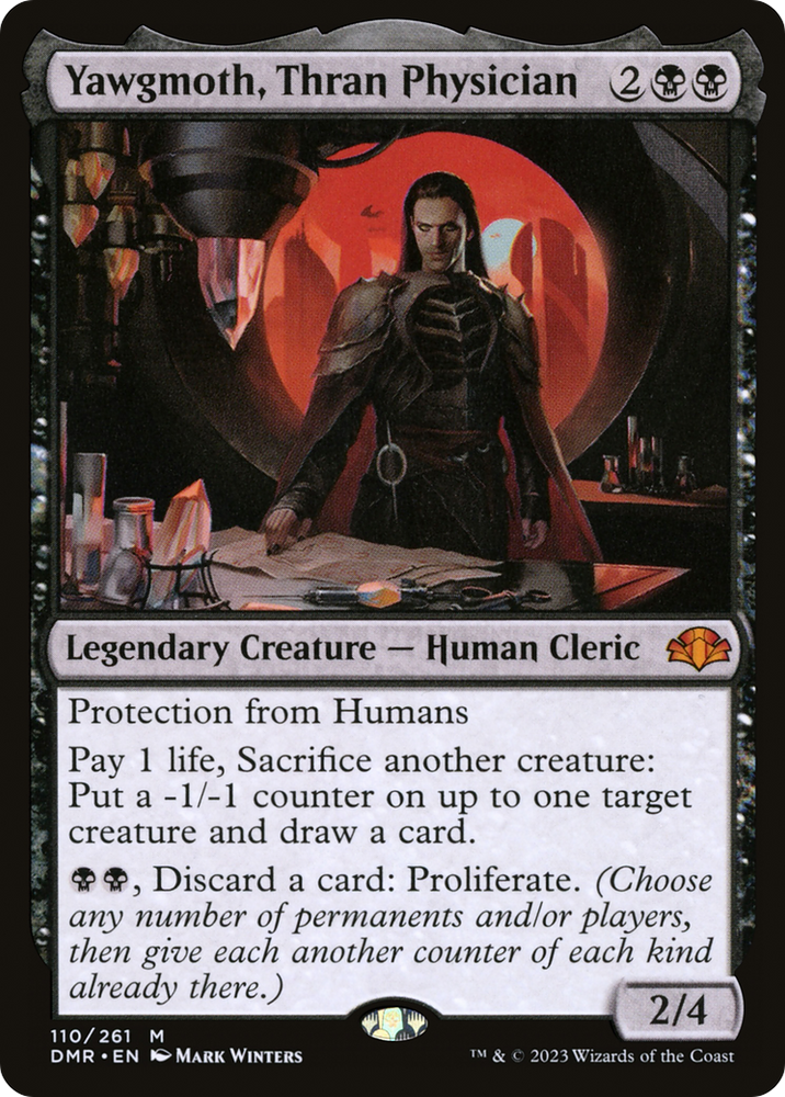 Yawgmoth, Thran Physician [Dominaria Remastered] Magic: The Gathering