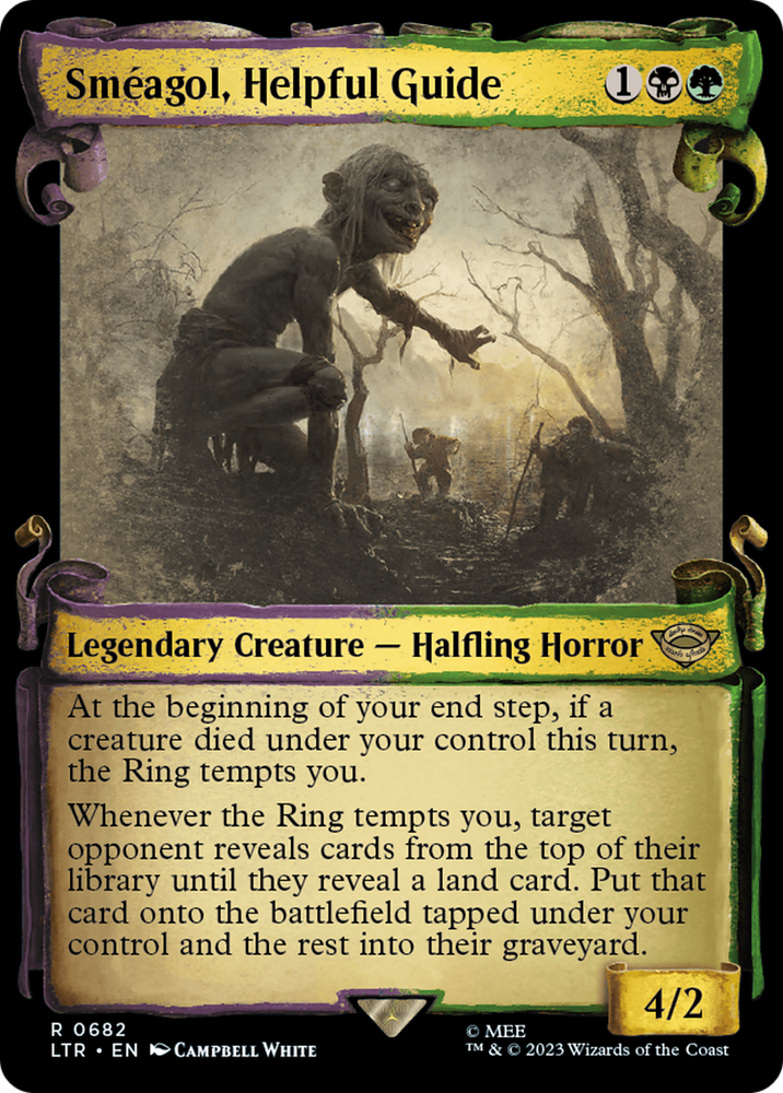 Smeagol, Helpful Guide [The Lord of the Rings: Tales of Middle-Earth Showcase Scrolls] Magic: The Gathering