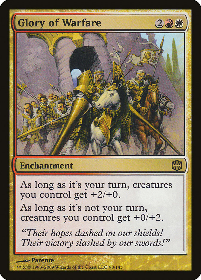 Glory of Warfare [Alara Reborn] Magic: The Gathering