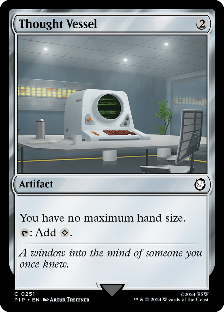 Thought Vessel [Fallout] Magic: The Gathering
