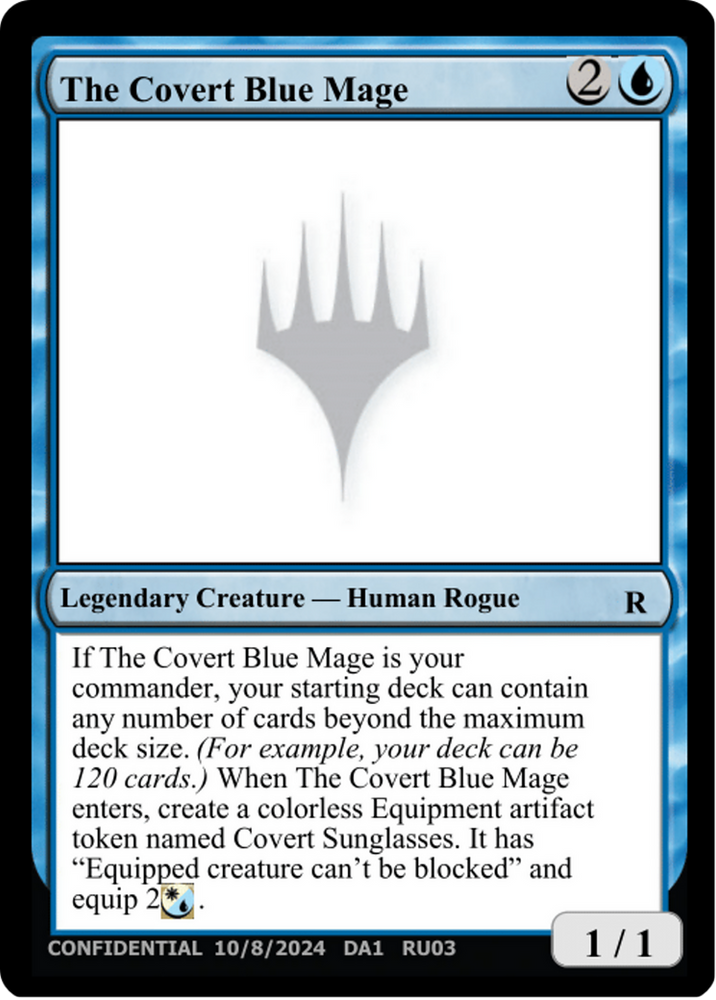 The Covert Blue Mage [Unknown Event] Magic: The Gathering