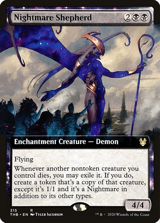 Nightmare Shepherd (Extended Art) [Theros Beyond Death] Magic: The Gathering