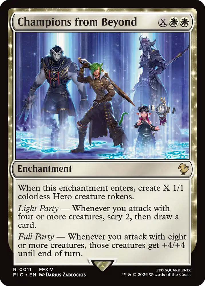 Champions from Beyond [FINAL FANTASY Commander] Magic: The Gathering
