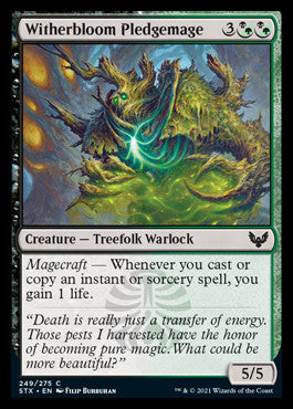 Witherbloom Pledgemage [Strixhaven: School of Mages] Magic: The Gathering