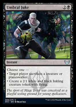 Umbral Juke [Strixhaven: School of Mages] Magic: The Gathering