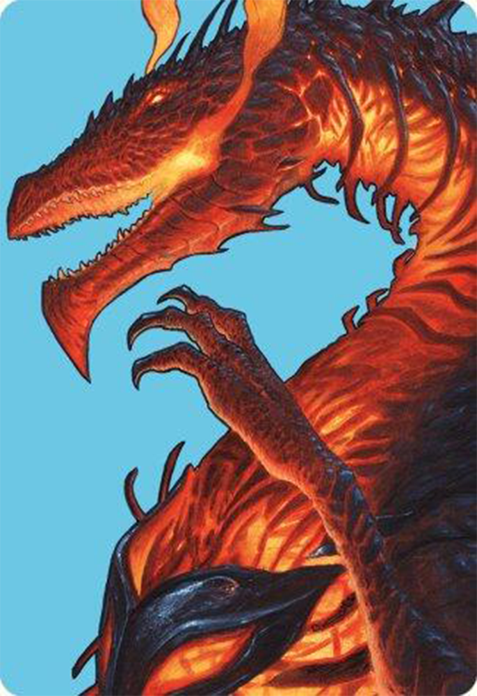 Herigast, Erupting Nullkite Art Card [Modern Horizons 3 Art Series] Magic: The Gathering