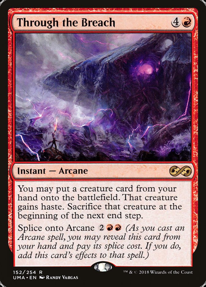 Through the Breach [Ultimate Masters] Magic: The Gathering