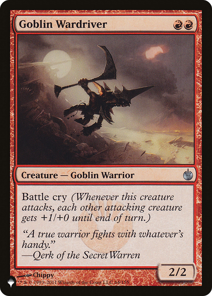 Goblin Wardriver [The List] Magic: The Gathering