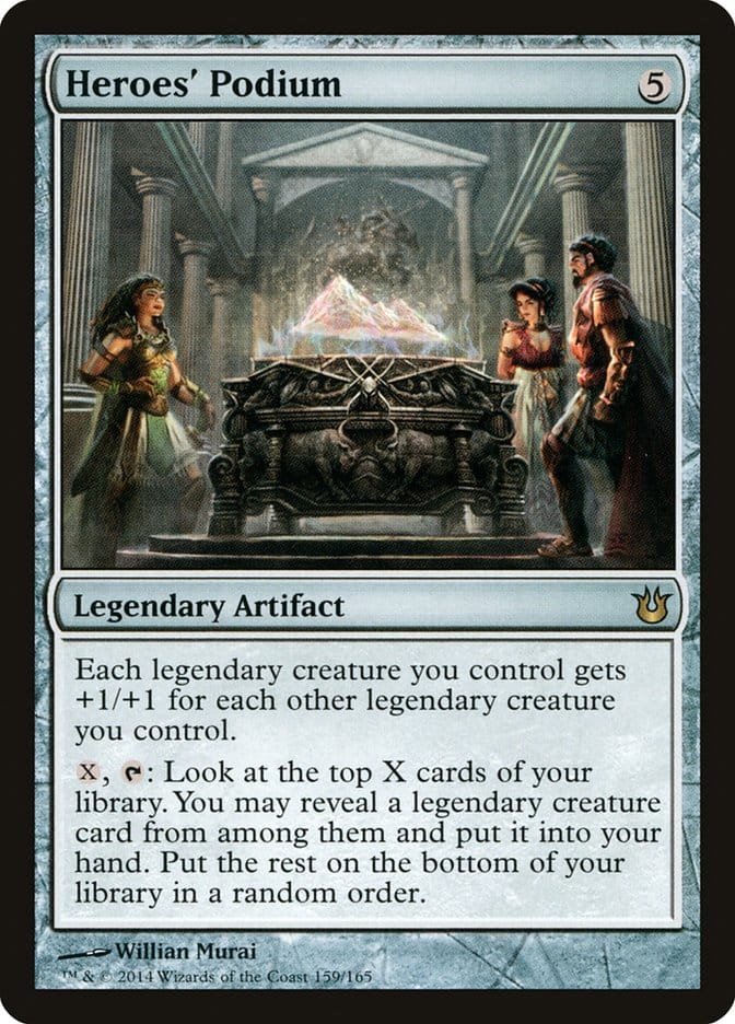 Heroes' Podium [Born of the Gods] Magic: The Gathering