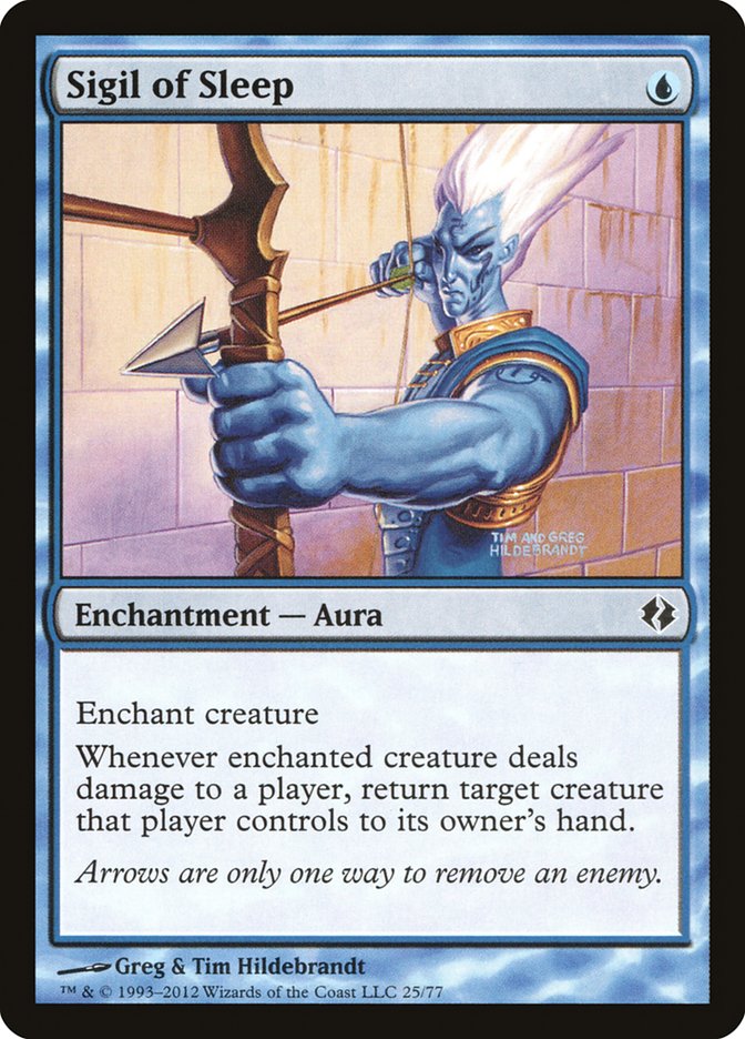 Sigil of Sleep [Duel Decks: Venser vs. Koth] Magic: The Gathering