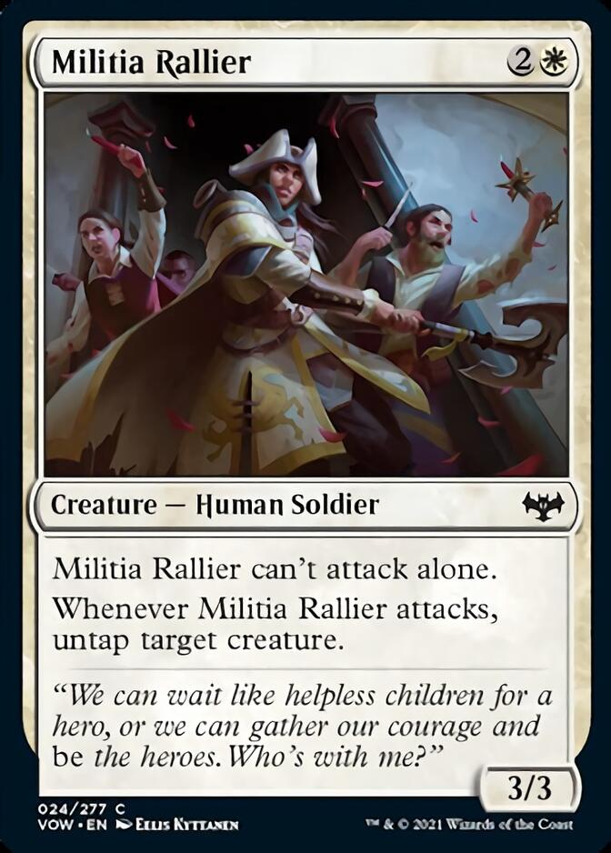 Militia Rallier [Innistrad: Crimson Vow] Magic: The Gathering