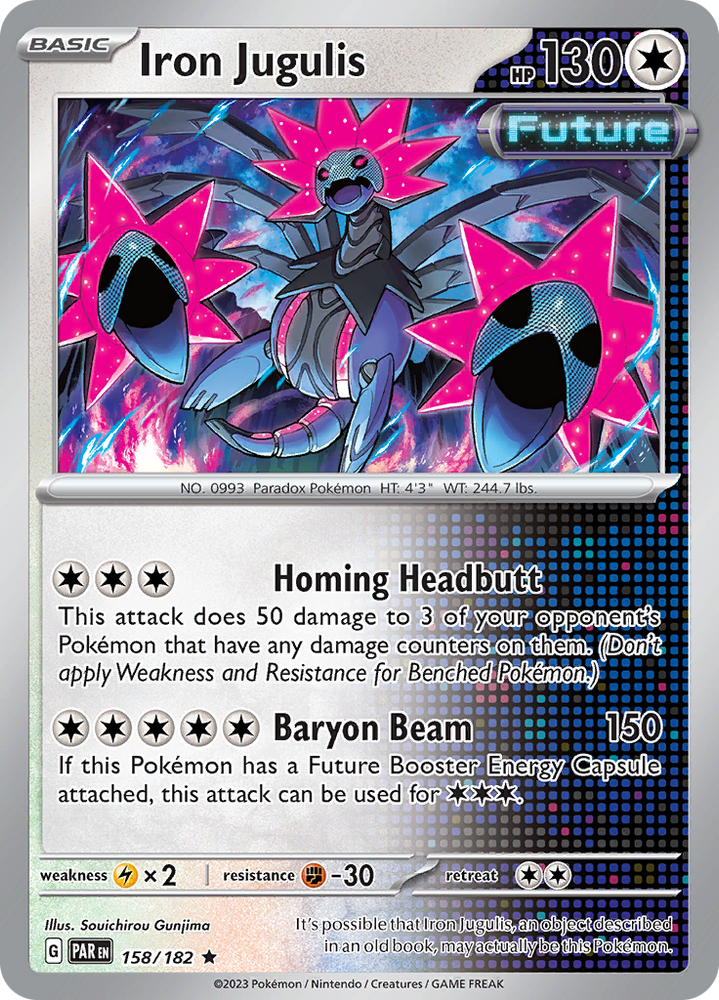 Iron Jugulis (158/182) [Scarlet & Violet: Paradox Rift] Pokémon