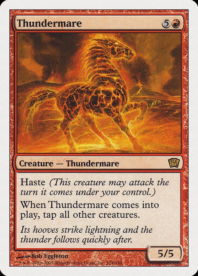 Thundermare [Ninth Edition] Magic: The Gathering