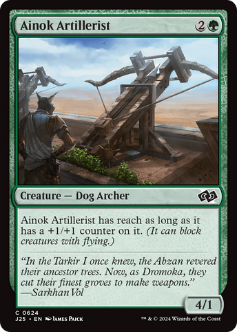 Ainok Artillerist [Foundations Jumpstart] Magic: The Gathering