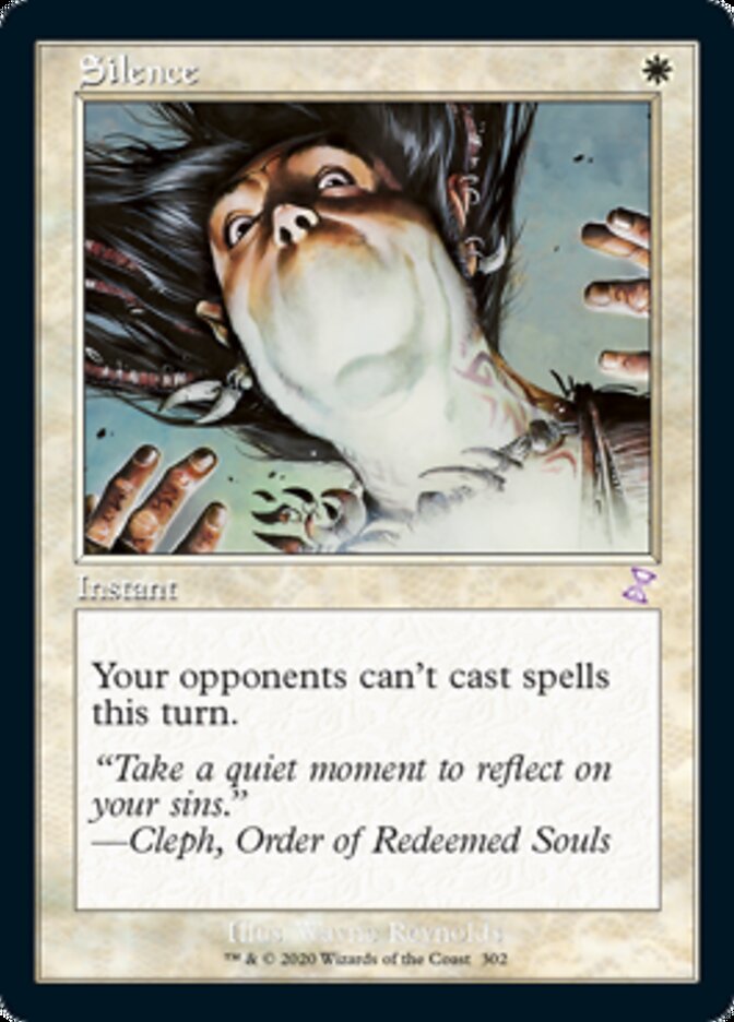 Silence (Timeshifted) [Time Spiral Remastered] Magic: The Gathering