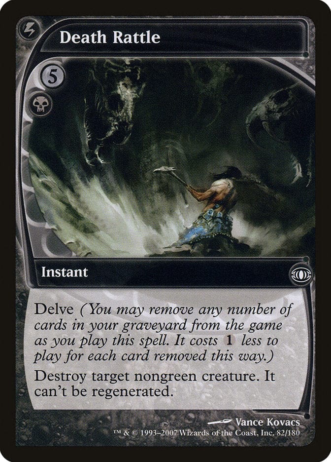 Death Rattle [Future Sight] Magic: The Gathering