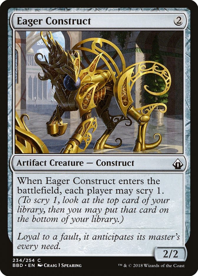 Eager Construct [Battlebond] Magic: The Gathering