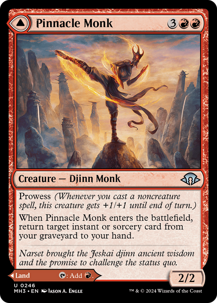 Pinnacle Monk [Modern Horizons 3] Magic: The Gathering
