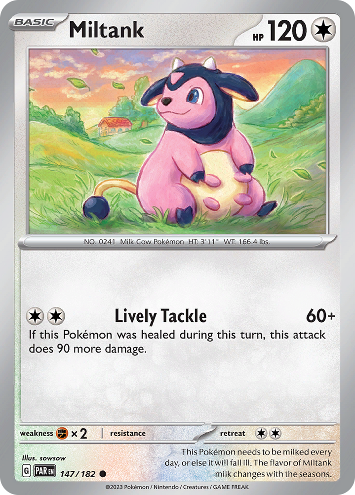 Miltank (147/182) [Scarlet & Violet: Paradox Rift] Pokémon