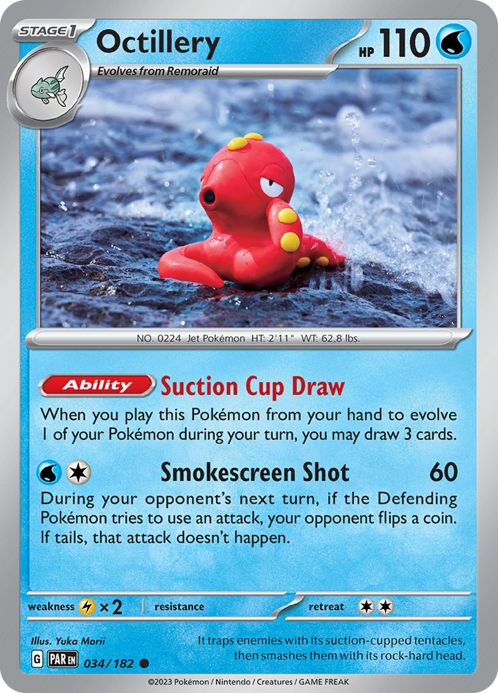 Octillery (034/182) [Scarlet & Violet: Paradox Rift] Pokémon