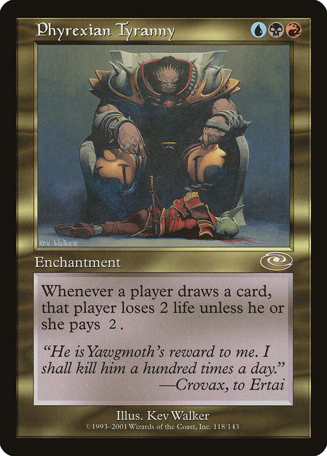 Phyrexian Tyranny [Planeshift] Magic: The Gathering