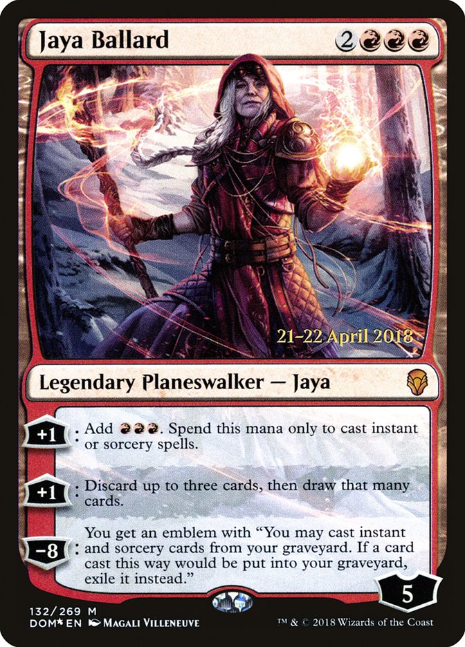 Jaya Ballard [Dominaria Prerelease Promos] Magic: The Gathering