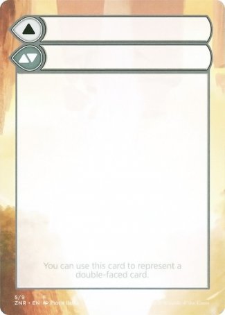 Helper Card (5/9) [Zendikar Rising Tokens] Magic: The Gathering