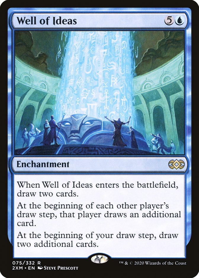 Well of Ideas [Double Masters] Magic: The Gathering