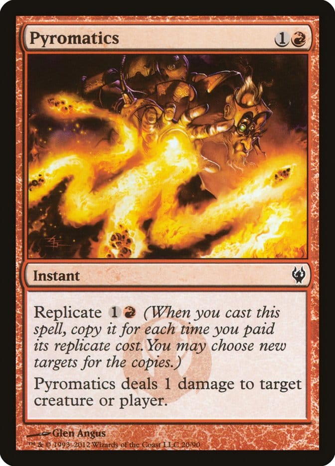 Pyromatics [Duel Decks: Izzet vs. Golgari] Magic: The Gathering