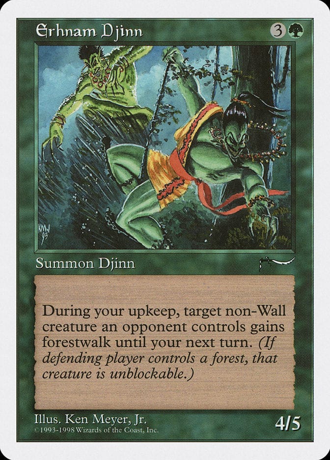 Erhnam Djinn [Anthologies] Magic: The Gathering