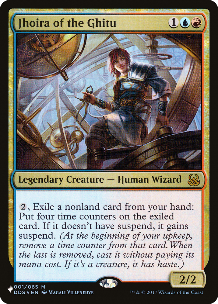 Jhoira of the Ghitu (DDS) [The List] Magic: The Gathering