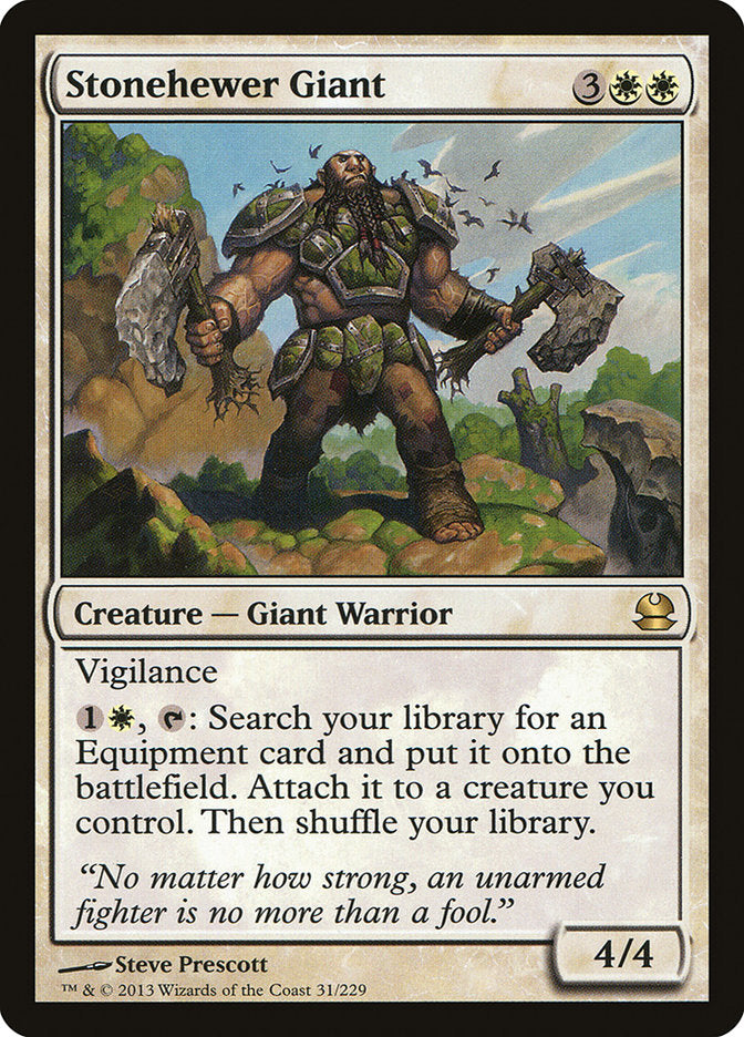 Stonehewer Giant [Modern Masters] Magic: The Gathering