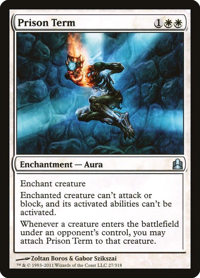 Prison Term [Commander 2011] Magic: The Gathering