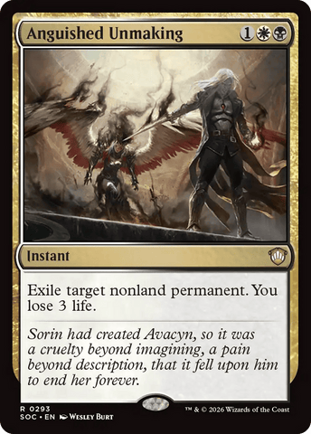 Anguished Unmaking [Secrets of Strixhaven Commander]