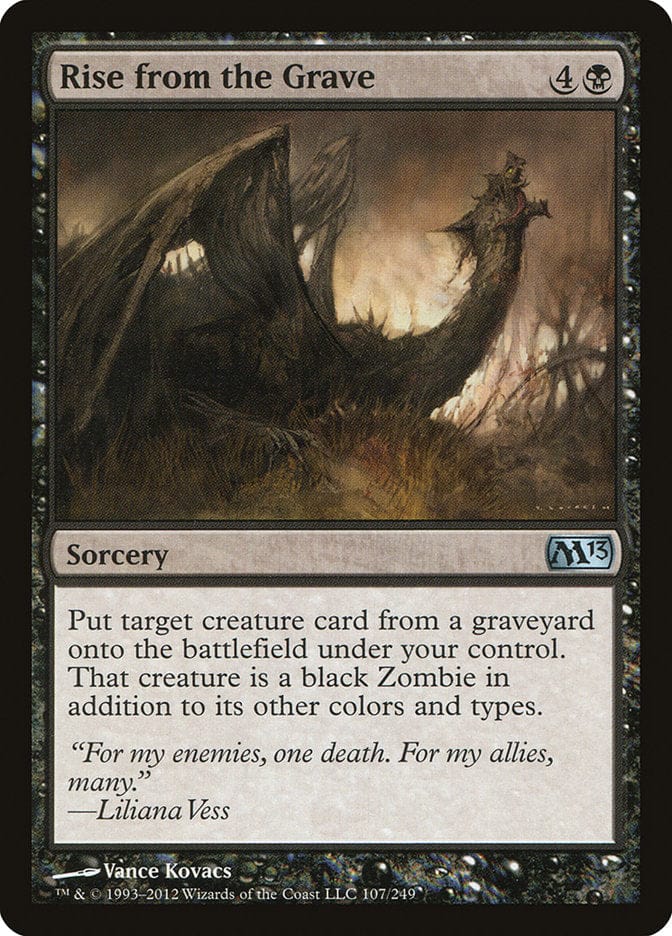 Rise from the Grave [Magic 2013] Magic: The Gathering