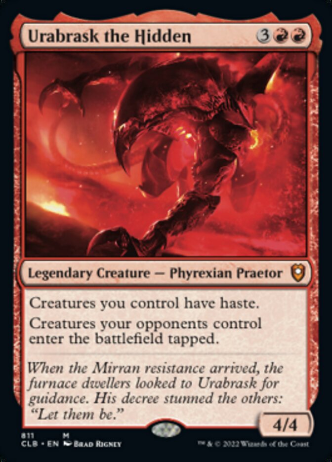 Urabrask the Hidden [Commander Legends: Battle for Baldur's Gate] Magic: The Gathering