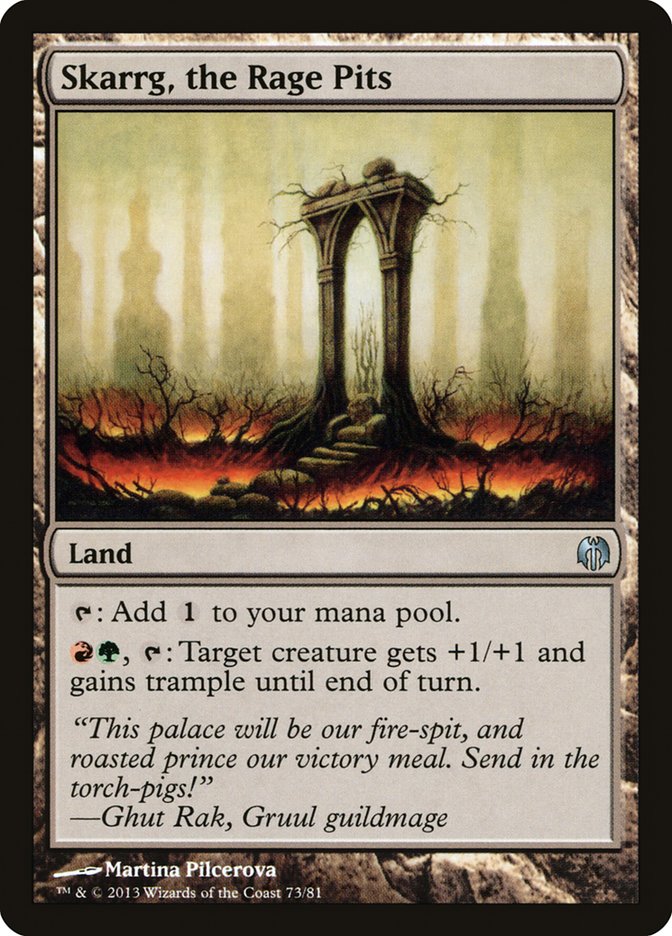Skarrg, the Rage Pits [Duel Decks: Heroes vs. Monsters] Magic: The Gathering