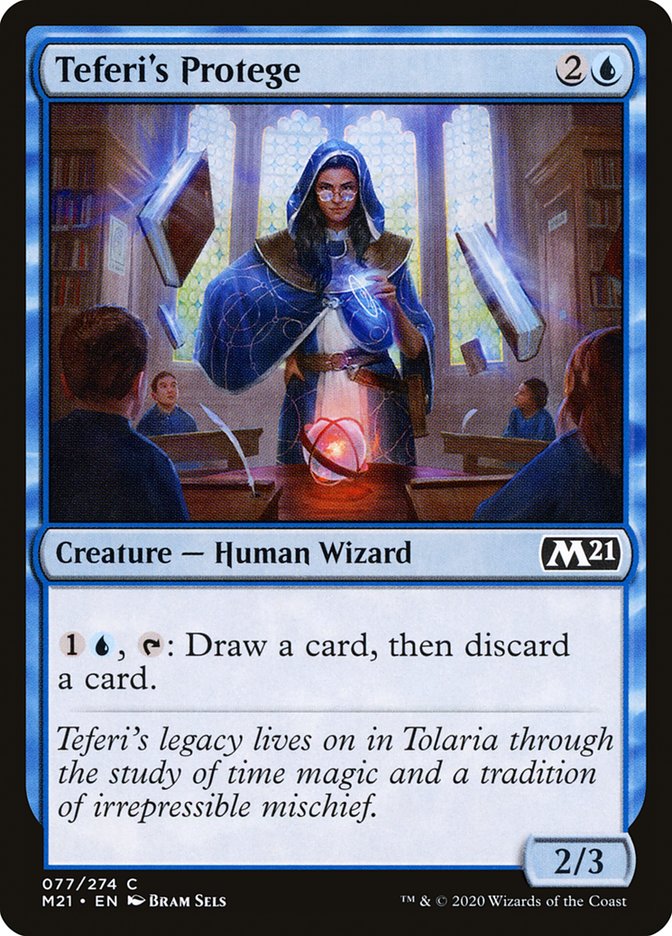 Teferi's Protege [Core Set 2021] Magic: The Gathering